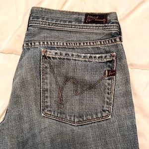 Citizens of humanity low waist flair jeans